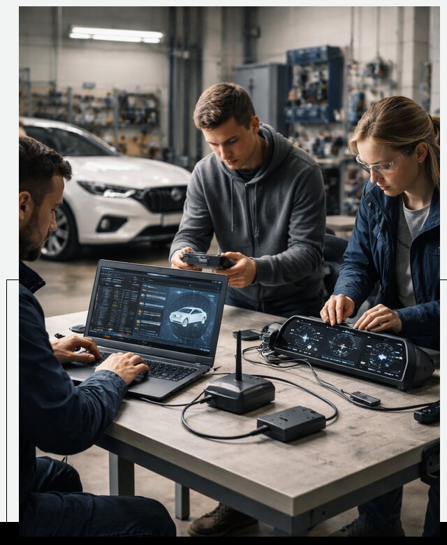 Разработка Connected Car и ПО для автопрома в Нефтеюганске